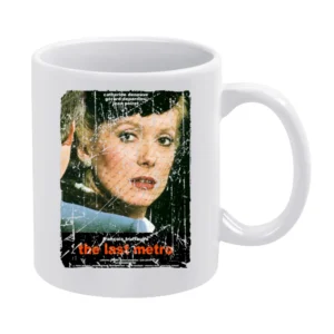 The Last Metro Movie Poster Retro Aged Look White Mug