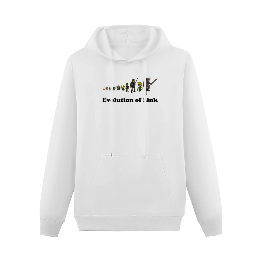 The Legend Of Zelda Evolution of Link Men Hoodie With Pocket