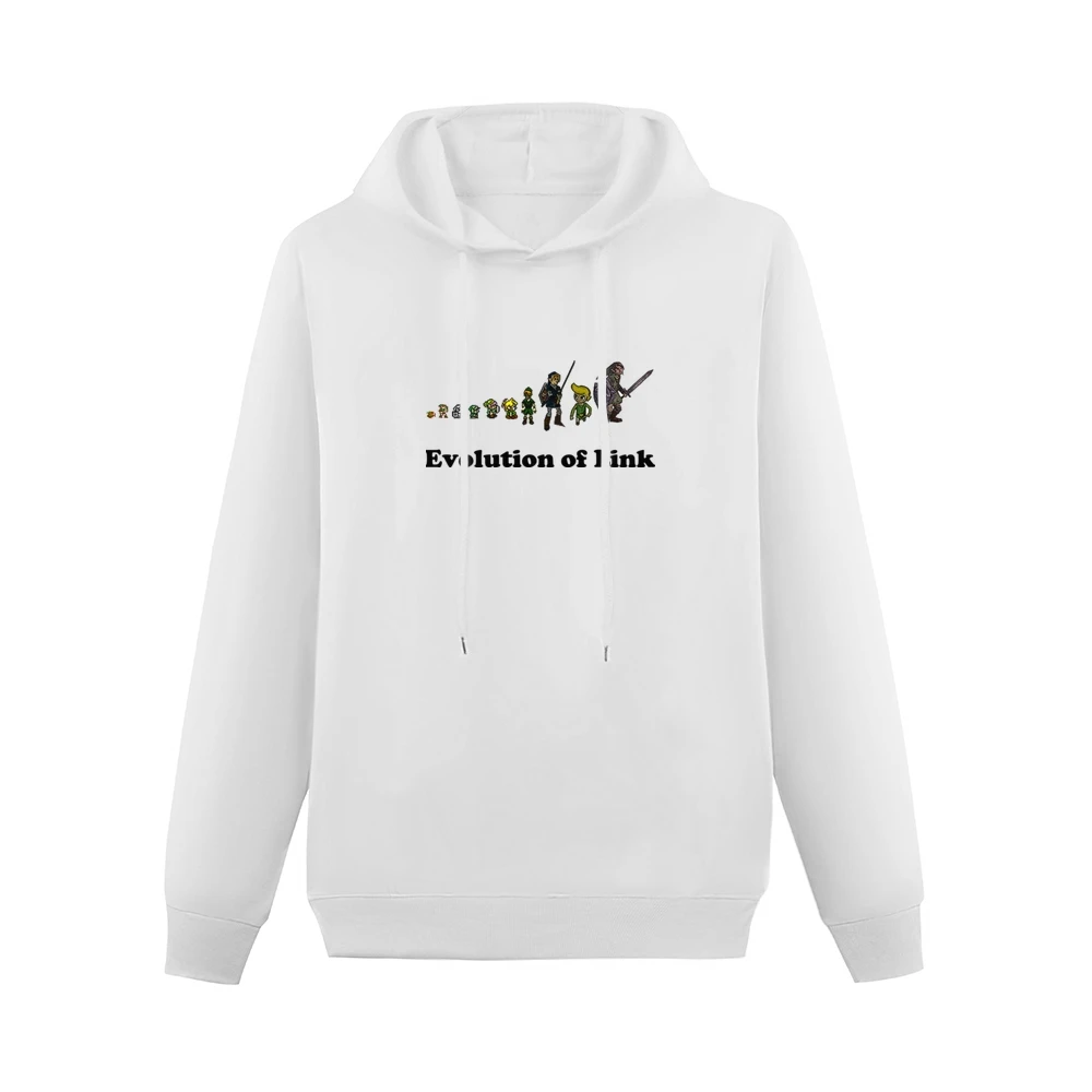 The Legend Of Zelda Evolution of Link Men Hoodie Without Pocket