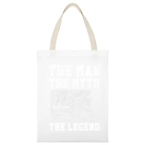 The Man The Myth Carey Price Legend Habs Hockey Graphic White Canvas Tote Shopping Bag