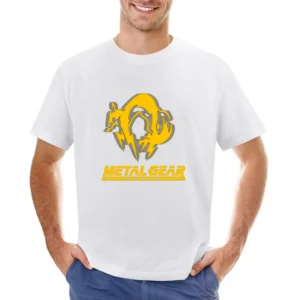 The Metal Gear Special force foxhound fox hound video games Asian Size Men T-Shirt