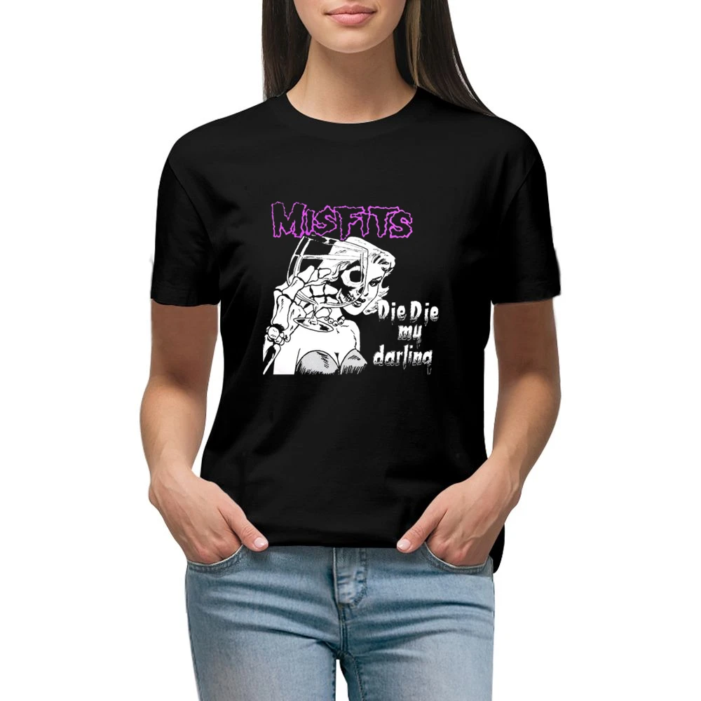 The Misfits Die Die My Darling Premium Women Ladies T-shirt