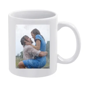 The Notebook Love Popular Iconic Noah And Allie Kiss Graphic Movie T S White Mug