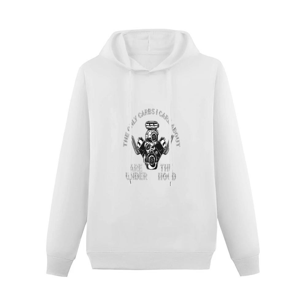 The Only Carbs I Care About Are Under The Hood Men Hoodie Without Pocket