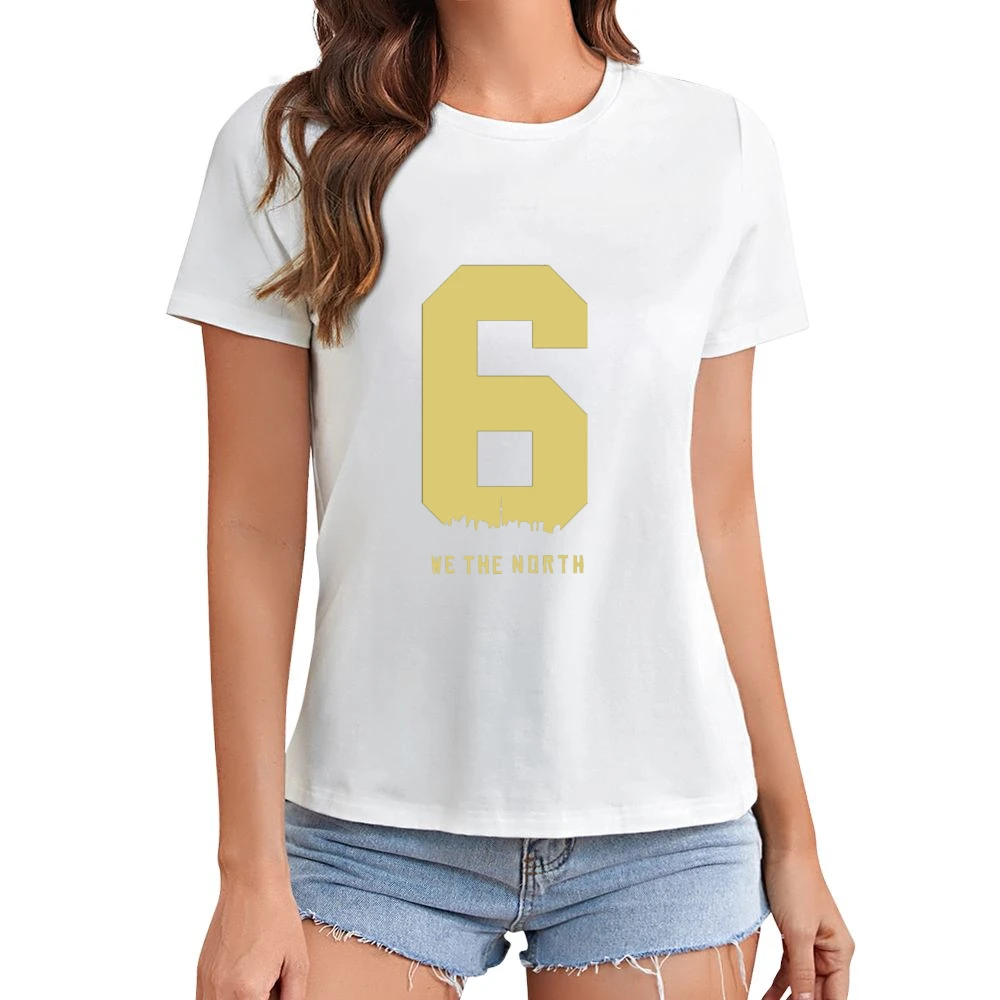 The Six We The North Tshirt Asian Size Women Ladies T-shirt