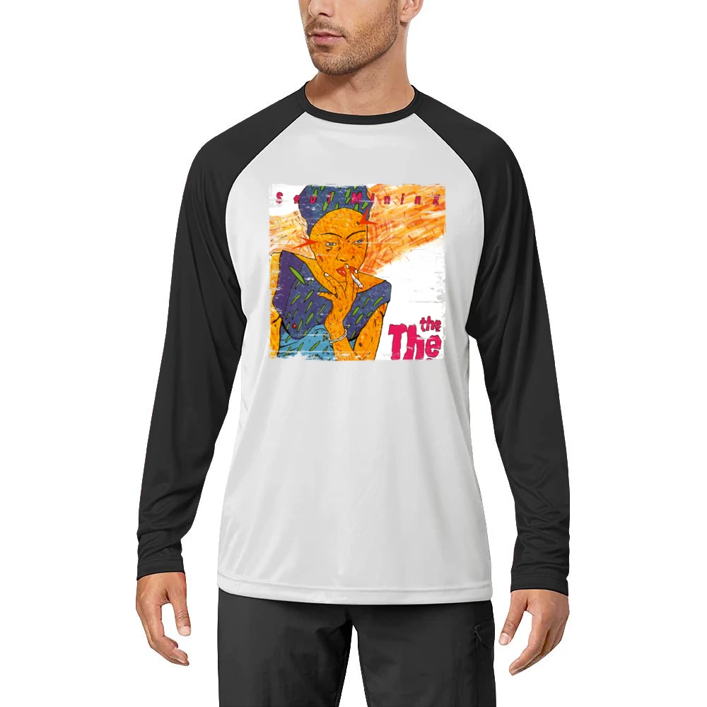 The The Soul Mining Album Cover Distressed Image Men Long Sleeve T-Shirt