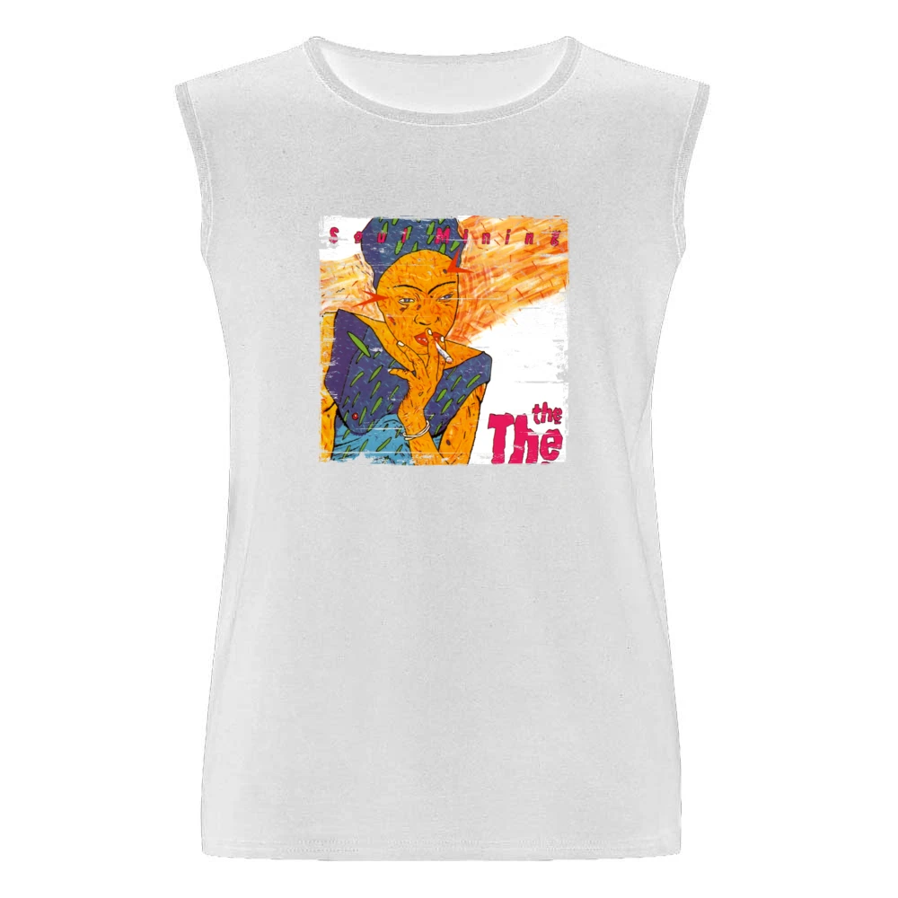 The The Soul Mining Album Cover Distressed Image Men Sleeveless T-Shirt