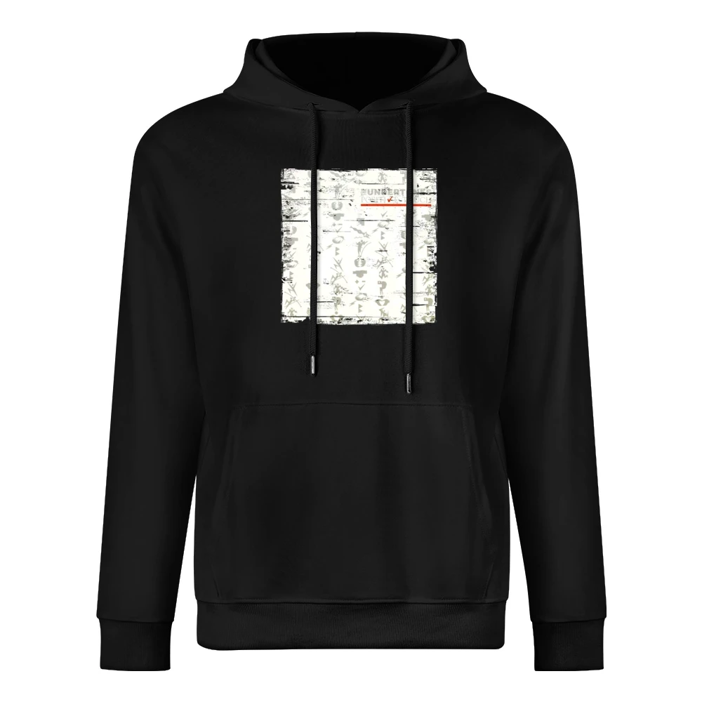 The Undertones Positive Touch Album Cover Distressed Image European Size Men Hoodie