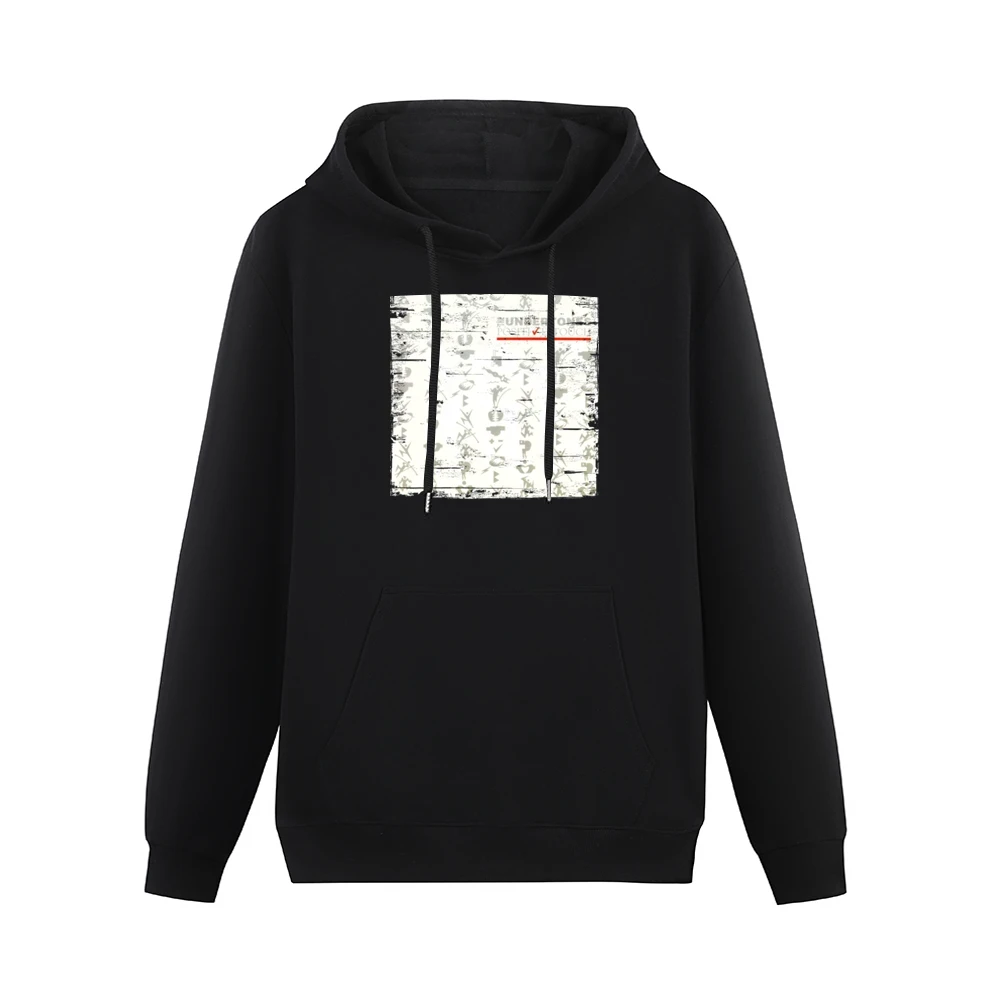 The Undertones Positive Touch Album Cover Distressed Image Men Hoodie With Pocket