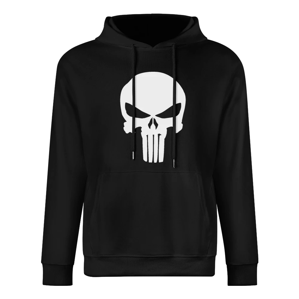 The punisher skull European Size Men Hoodie