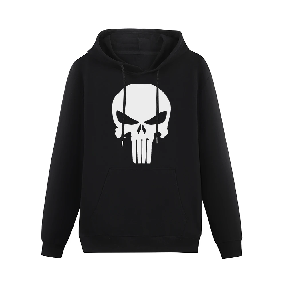 The punisher skull Men Hoodie With Pocket