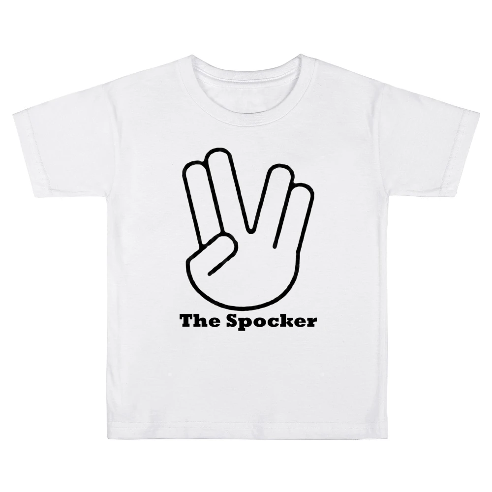 The spocker - star trek spock hand sign Kids Boys Girls T-Shirt