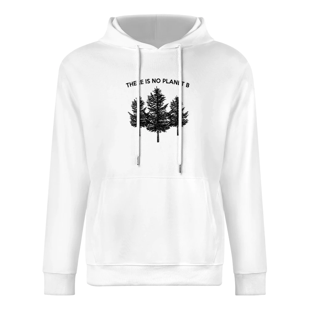 There Is No Planet B Earth Trees Popular Graphic Fashion European Size Men Hoodie