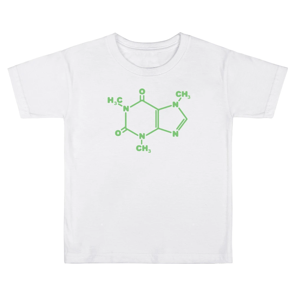 Think Caffeine Big Bang Theory TV Kids Boys Girls T-Shirt