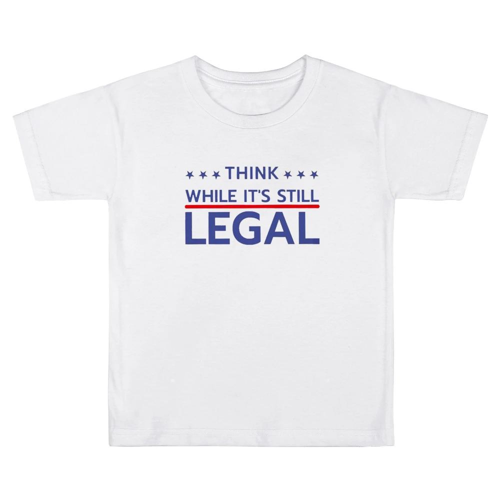 Think While Its Still Legal Riri Celebrity Graphic Kids Boys Girls T-Shirt