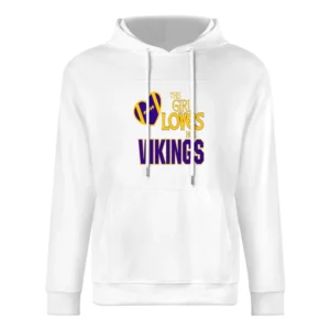 This Girl Loves Her Vikings Tshirt (all Sytles And Colors Available) European Size Men Hoodie