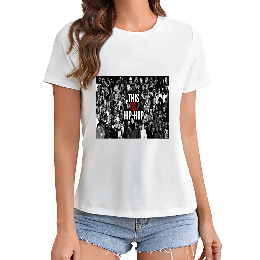 This Is Hip Hop Tshirt (all colors and styles available) Asian Size Women Ladies T-shirt