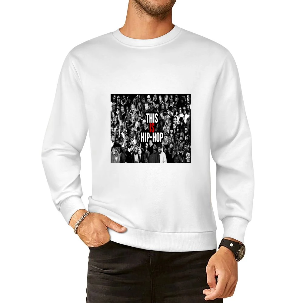 This Is Hip Hop Tshirt (all colors and styles available) European Size Pullover Sweater