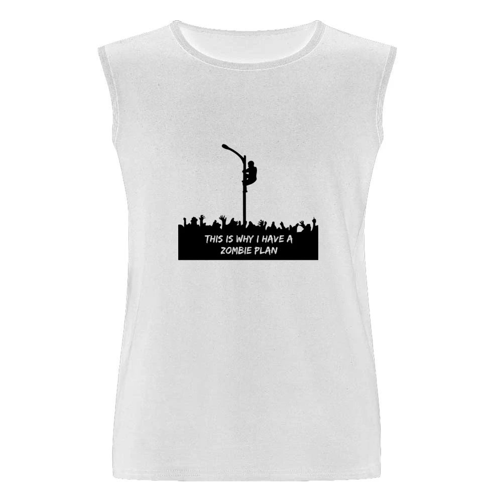 This is why i have a zombie plane Men Sleeveless T-Shirt