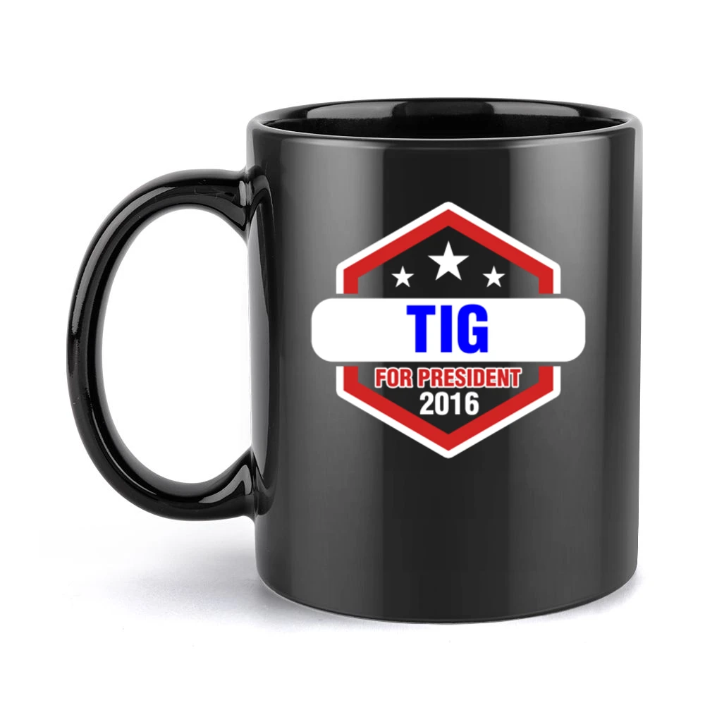 Tig For President 2016 Sons of Anarchy TV Show Black Mug
