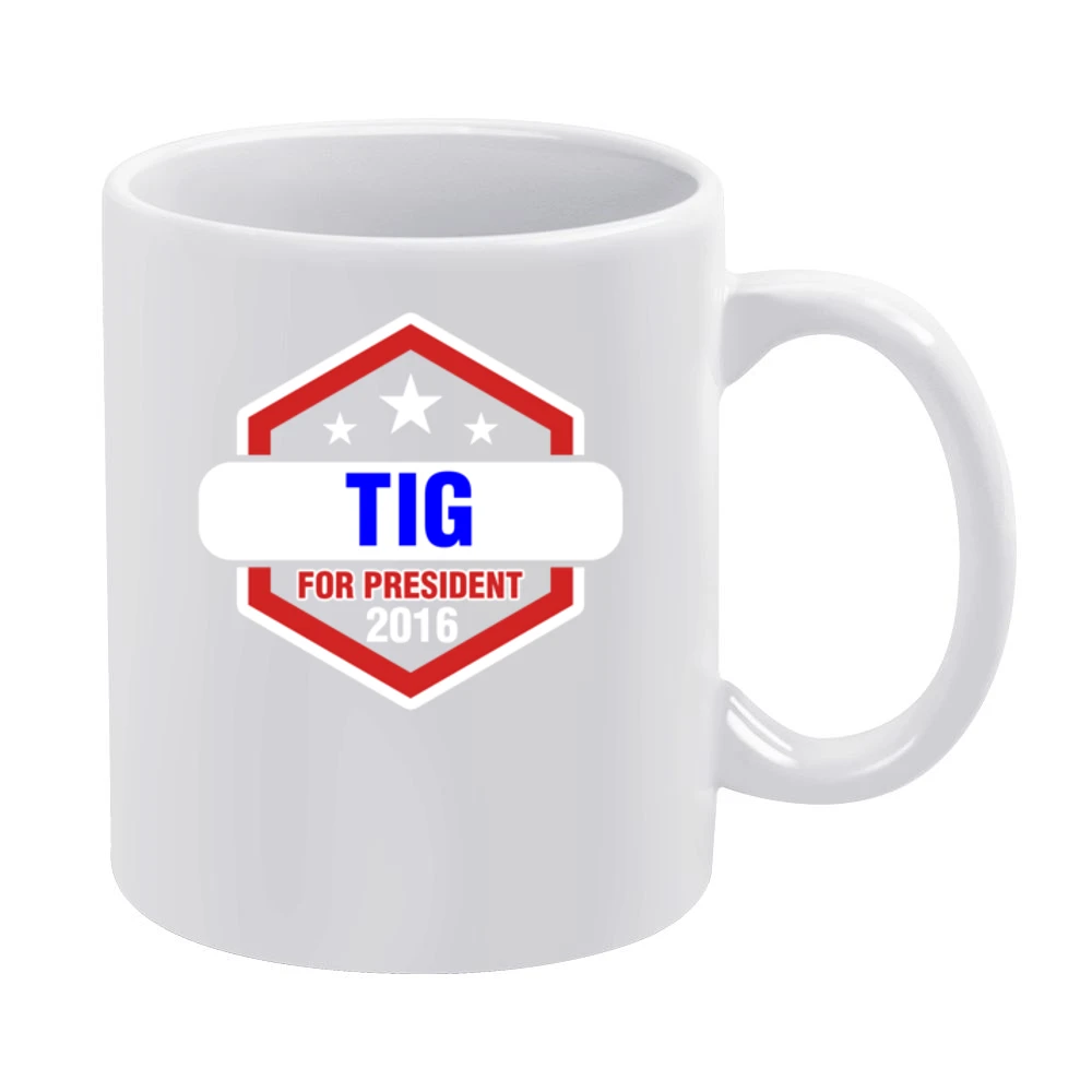 Tig For President 2016 Sons of Anarchy TV Show White Mug