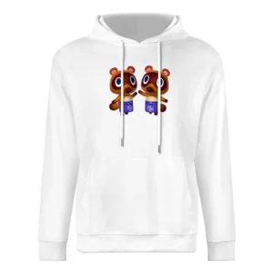 Timmy Tommy Nook From Animal Crossing Nintendo Character Video Game T European Size Men Hoodie