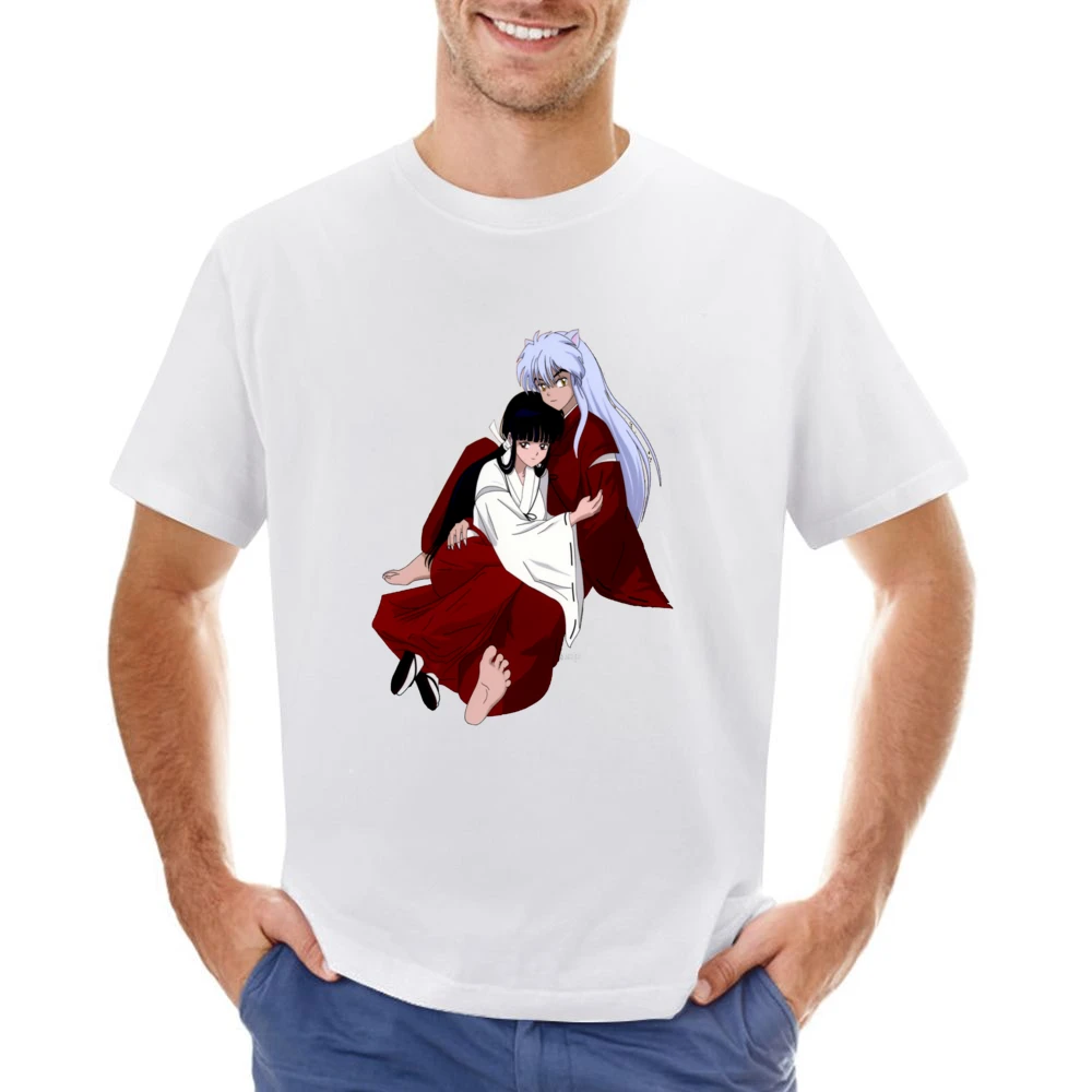 Together Kikyo Inuyasha Asian Size Men T-Shirt