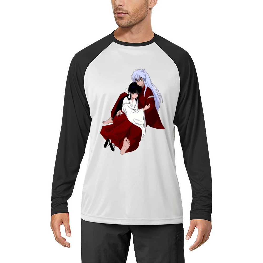 Together Kikyo Inuyasha Men Long Sleeve T-Shirt