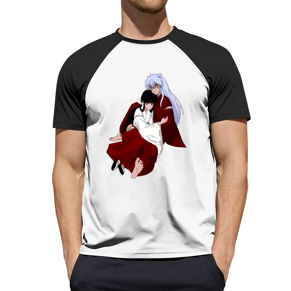Together Kikyo Inuyasha Men Short Sleeve T-Shirt