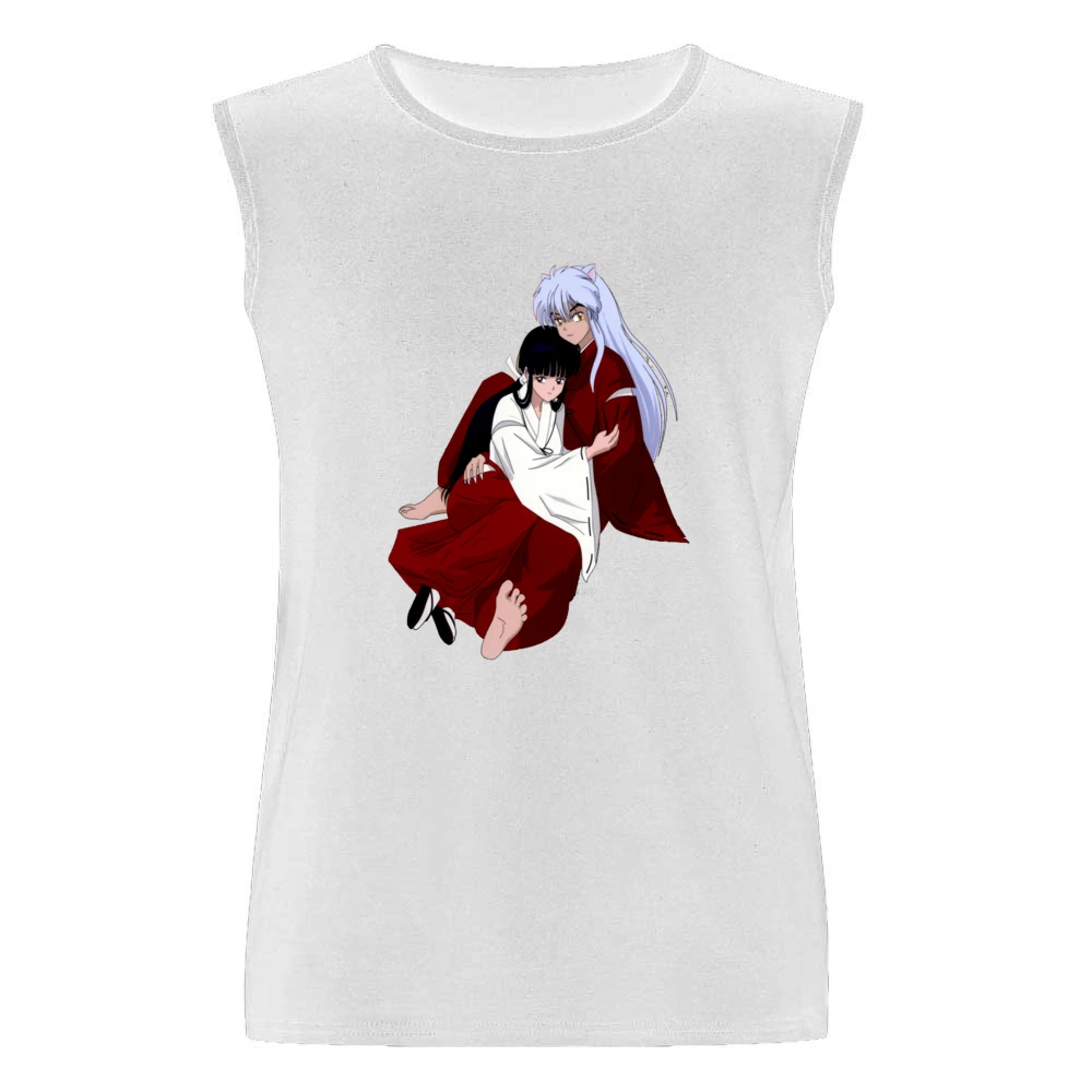 Together Kikyo Inuyasha Men Sleeveless T-Shirt