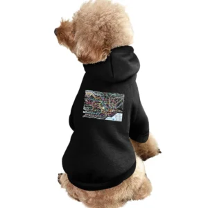 Tokyo Subway Map Pet Apparel Clothes