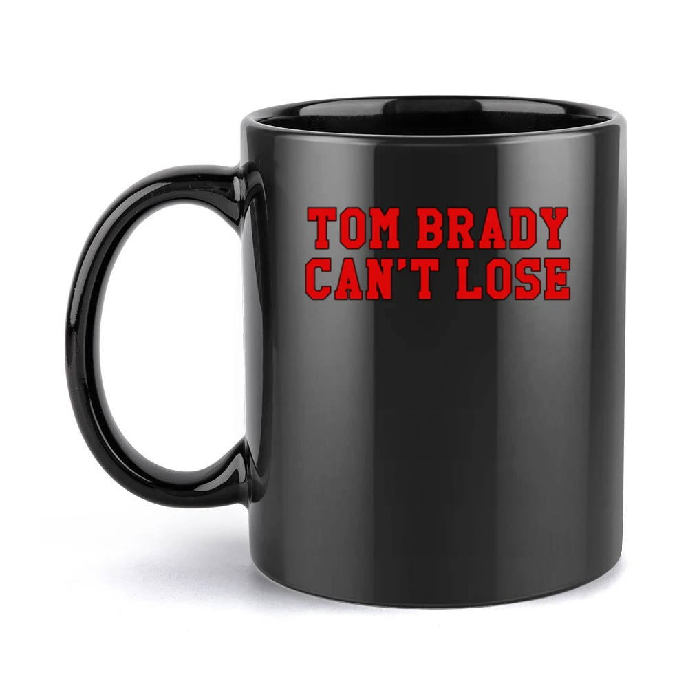 Tom Brady Can't Lose Tampa Bay Football Black Mug