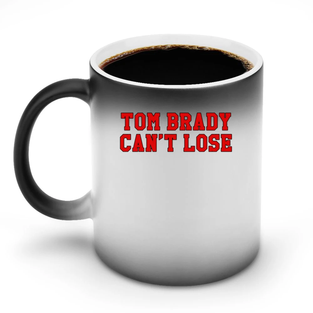 Tom Brady Can't Lose Tampa Bay Football Discoloration Mug