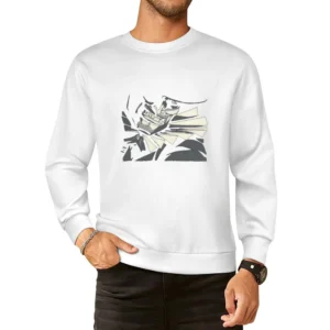 Tongpu Mad pierot le fou cowboy bebop anime European Size Pullover Sweater