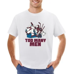 Too Many Men Nazem Kadri Parade White Asian Size Men T-Shirt