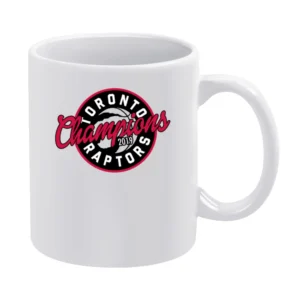 Toronto 2019 Champions Nba Finals Graphic Basketball Fan White Mug