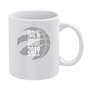Toronto Nba Champions Franchise History Graphic Basketball Finals T Sh White Mug
