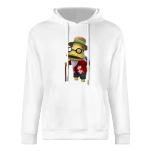 Tortimer From Animal Crossing Nintendo Character Video Game European Size Men Hoodie
