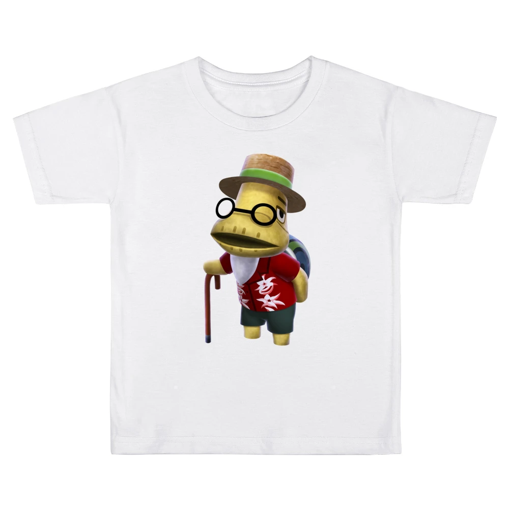 Tortimer From Animal Crossing Nintendo Character Video Game Kids Boys Girls T-Shirt