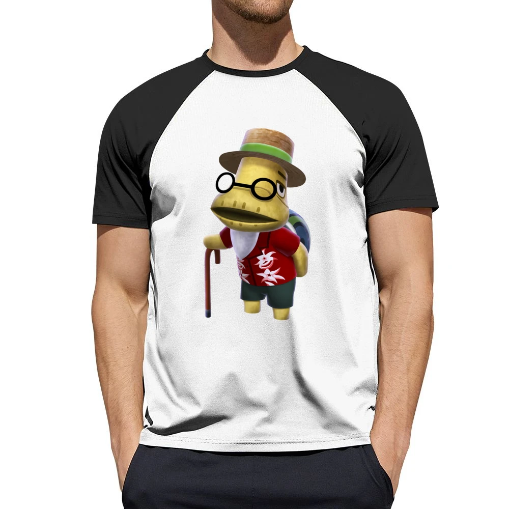 Tortimer From Animal Crossing Nintendo Character Video Game Men Short Sleeve T-Shirt