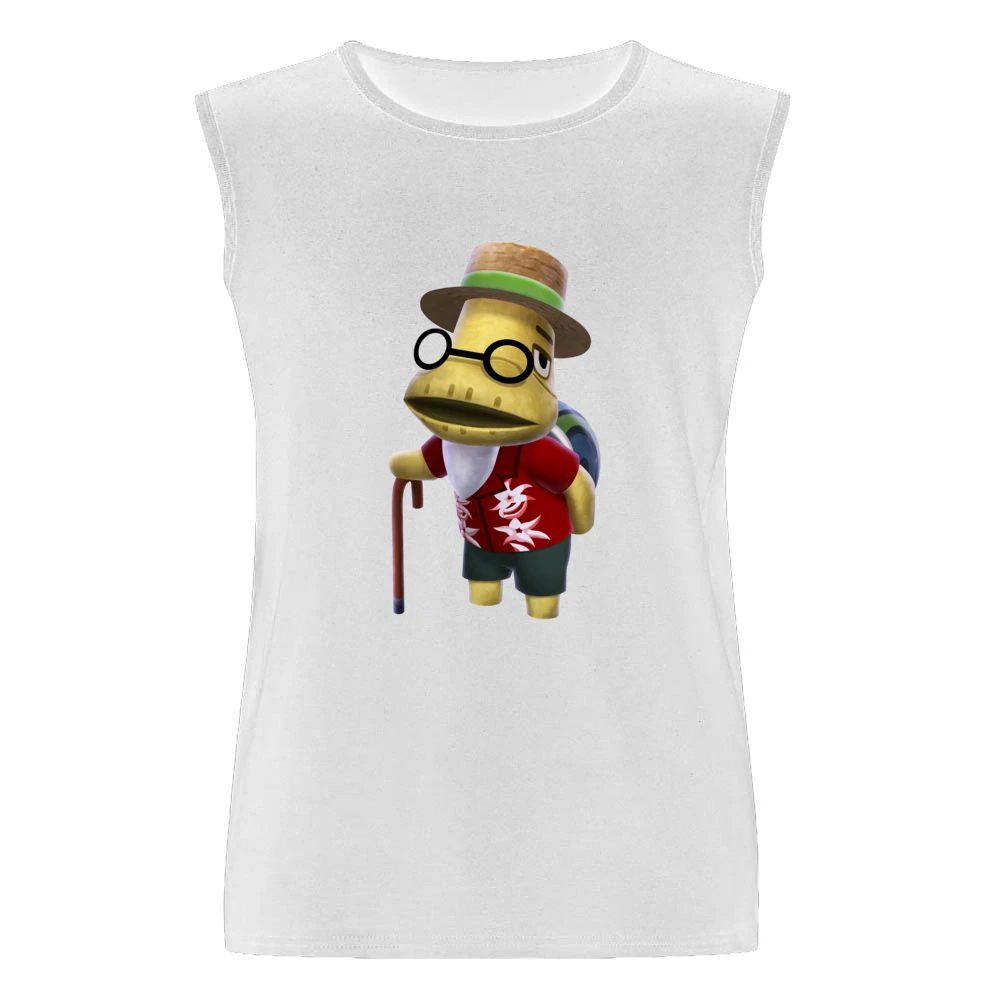 Tortimer From Animal Crossing Nintendo Character Video Game Men Sleeveless T-Shirt