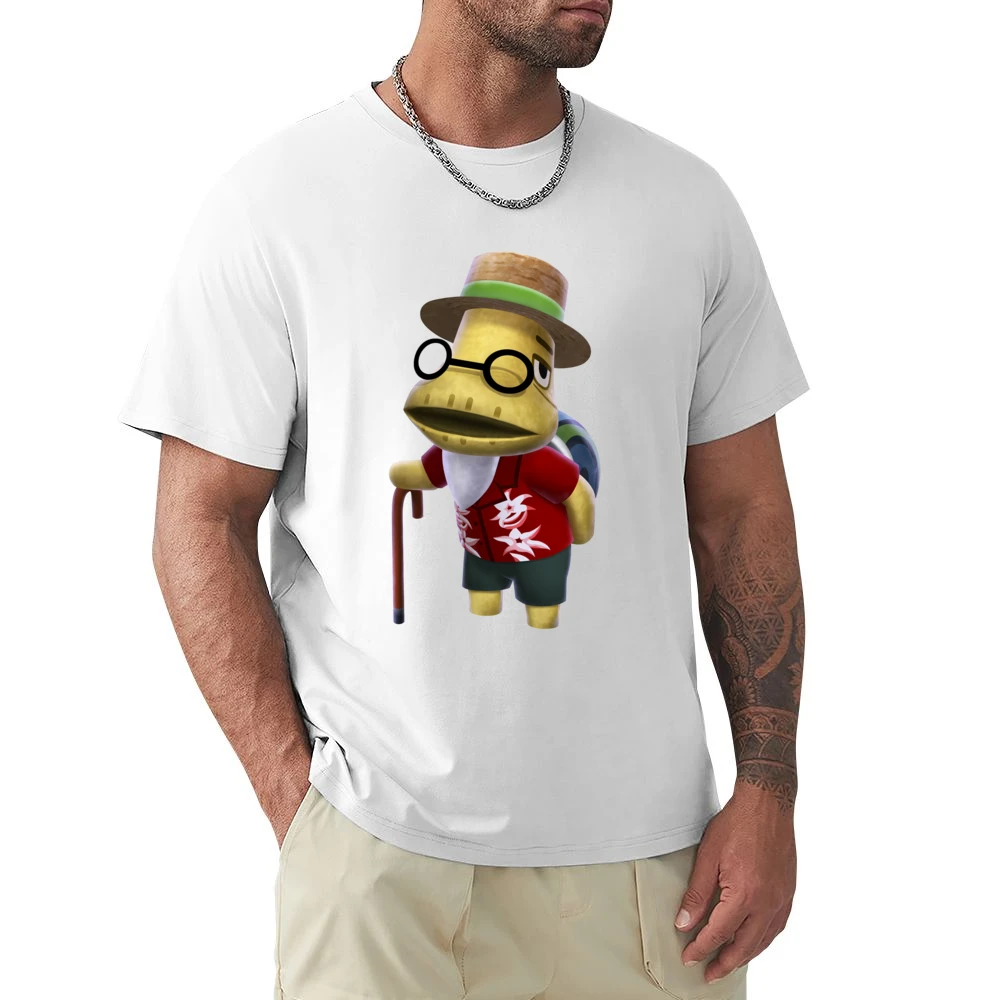 Tortimer From Animal Crossing Nintendo Character Video Game Premium Men T-shirt