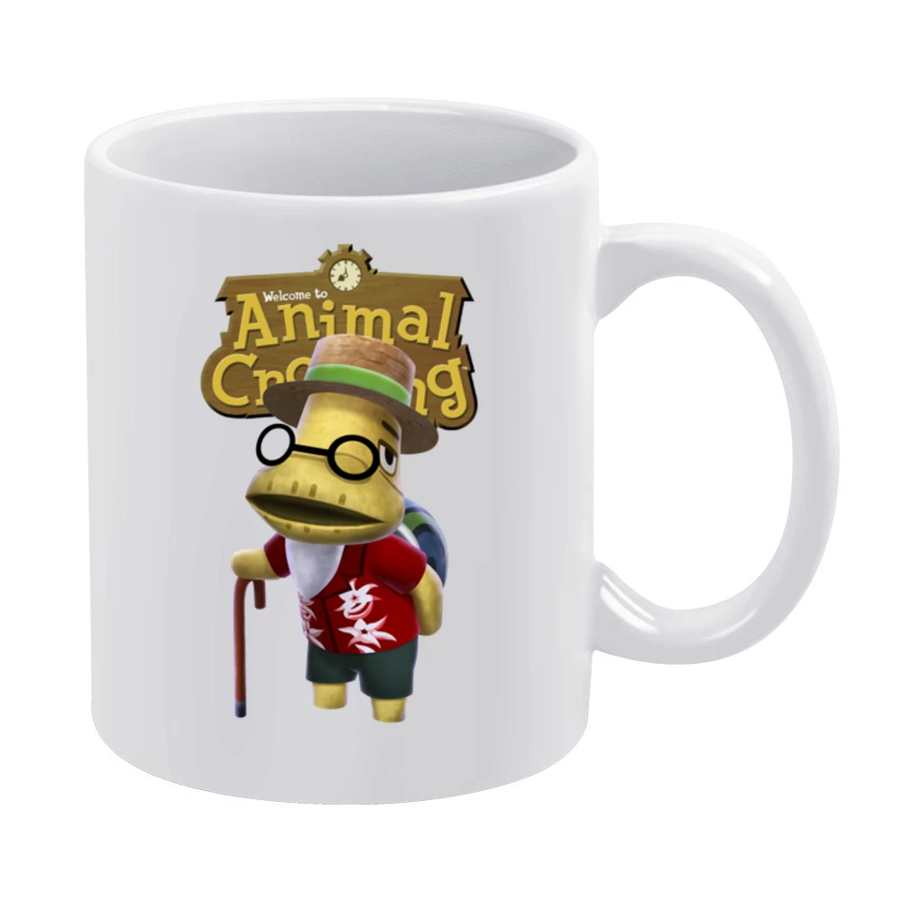 Tortimer From Animal Crossing Nintendo Video Game Fan White Mug