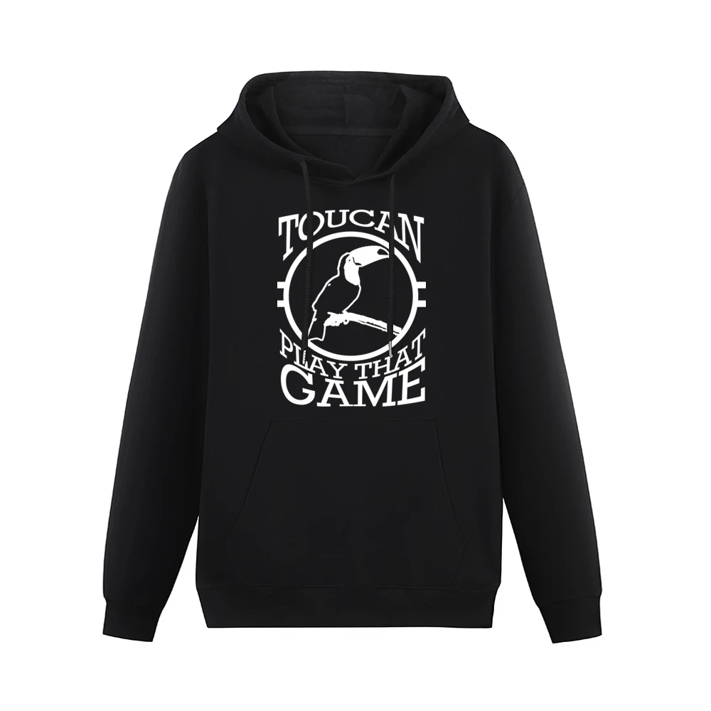 Toucan Two Can Play That Game Funny Pun Graphic Tee Shirt Men Hoodie With Pocket