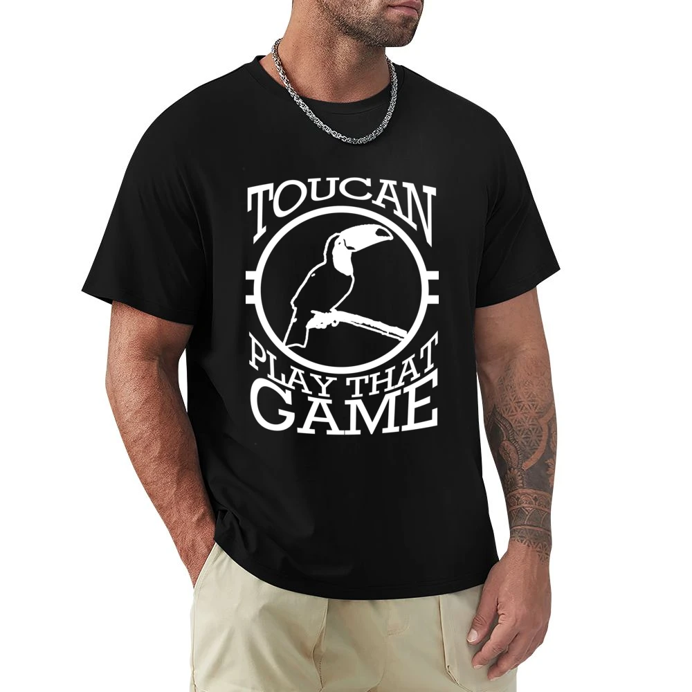 Toucan Two Can Play That Game Funny Pun Graphic Tee Shirt Premium Men T-shirt