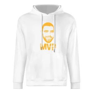 Travis Kelce Mvp Kansas City Football Sports Fan European Size Men Hoodie
