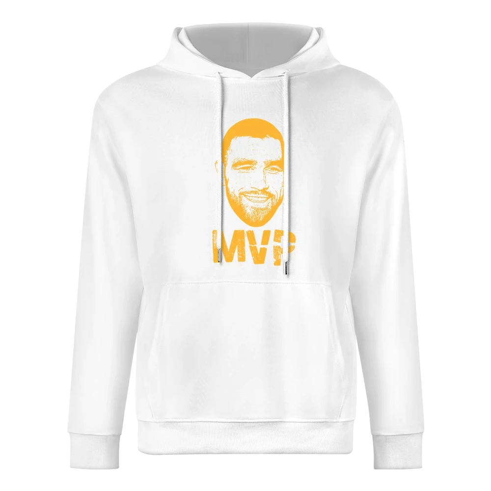 Travis Kelce Mvp Kansas City Football Sports Fan European Size Men Hoodie