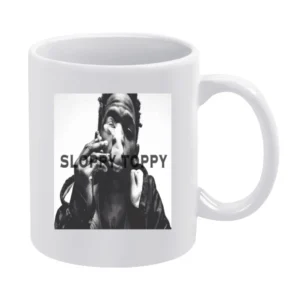 Travis Scott Sloppy Toppy Tshirt (all Styles And Colors Available) White Mug