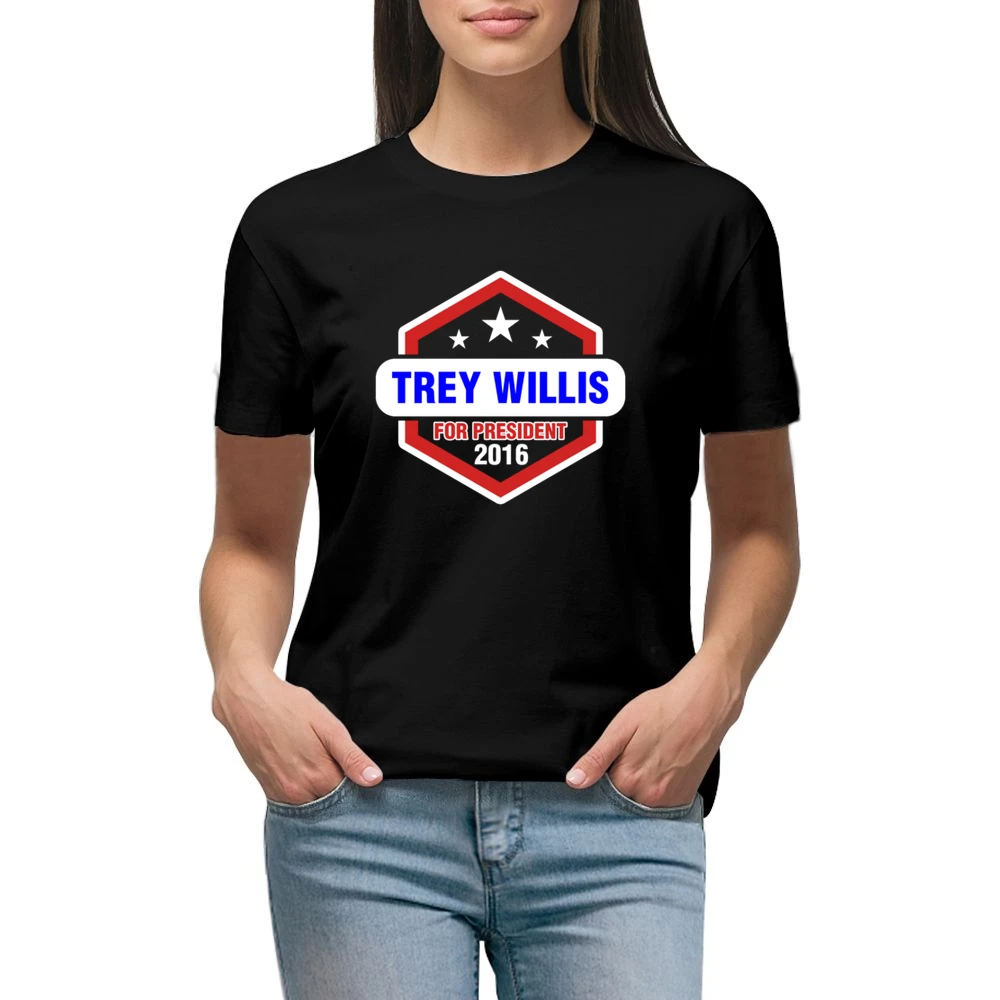 Trey Willis For President 2016 Rectify TV Show Premium Women Ladies T-shirt
