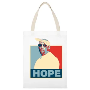 Tron Flynn Lives Movie White Canvas Tote Shopping Bag
